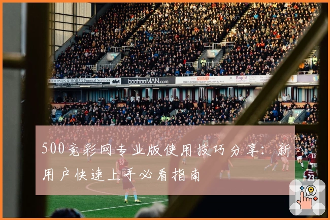 500竞彩网专业版使用技巧分享：新用户快速上手必看指南