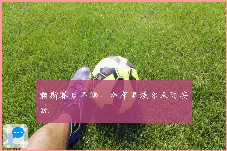 赖斯赛后不满，加布里埃尔及时安抚